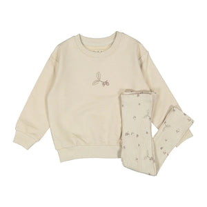 Baby Boy Sweatshirt Set | Acorn Print | Ladida AW25