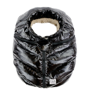 7AM | Car Seat Cocoon | Black Polar