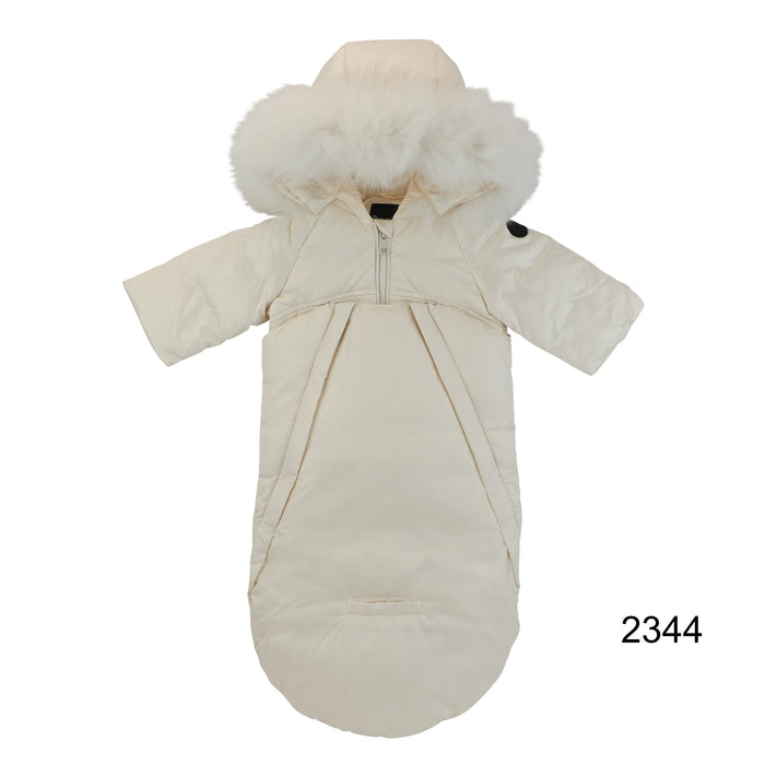 Baby Boy Jacket & Sweater | Snow Suit | New Ivory | Pramie | AW23