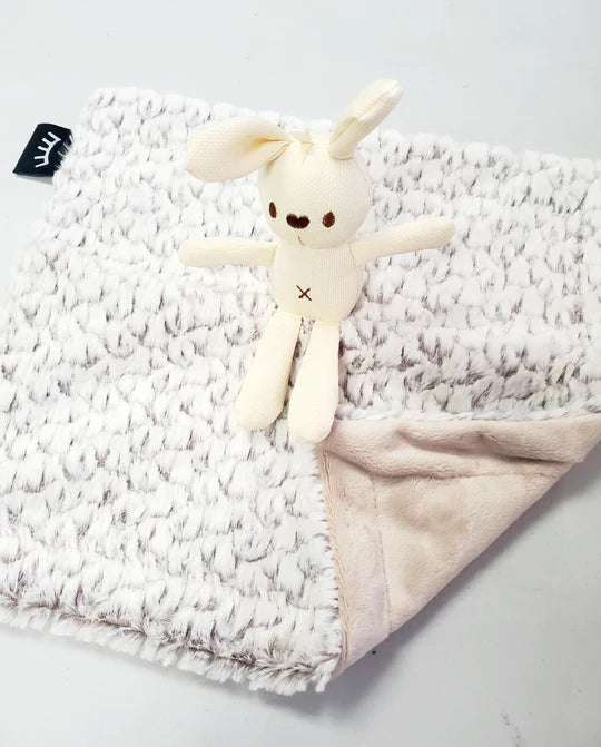 Baby Boy Lovey Blanket | Cuddly Taupe | Winx + Blinx