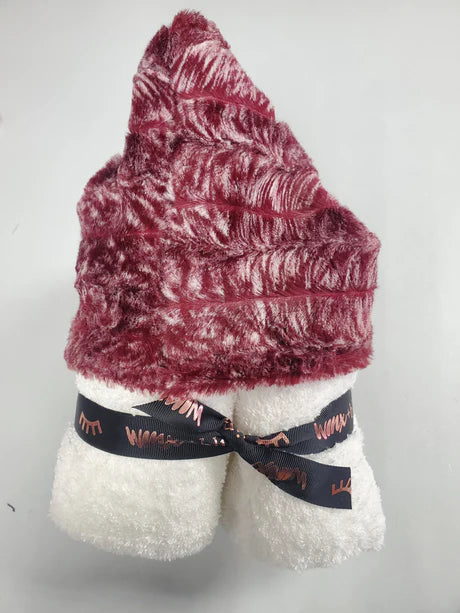 Baby Hooded Towel | Winx + Blinx | Hawk Merlot