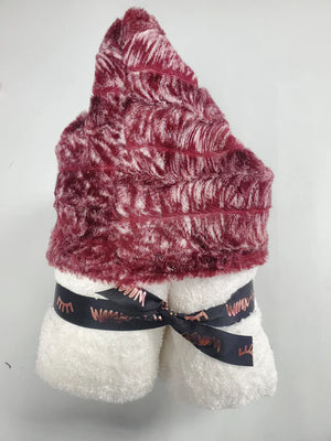 Baby Hooded Towel | Winx + Blinx | Hawk Merlot