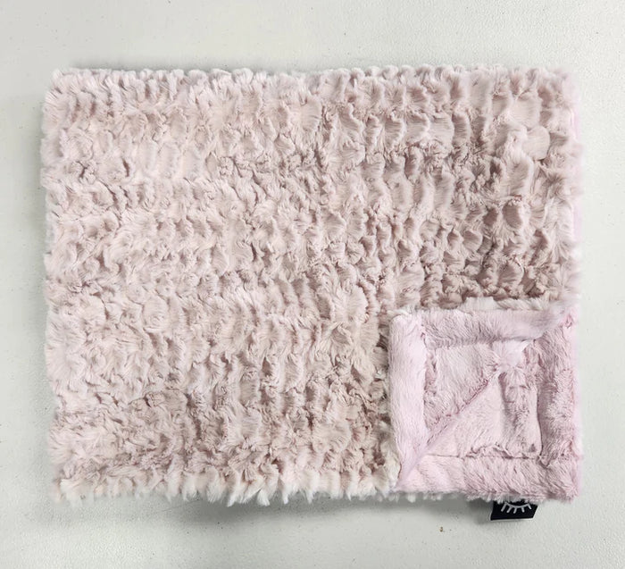 Baby Girl Blanket | Minky Plush | Tuscany Blush | Winx + Blinx