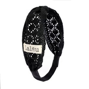 Baby Headband | Lace | Black | Lalou Aw23