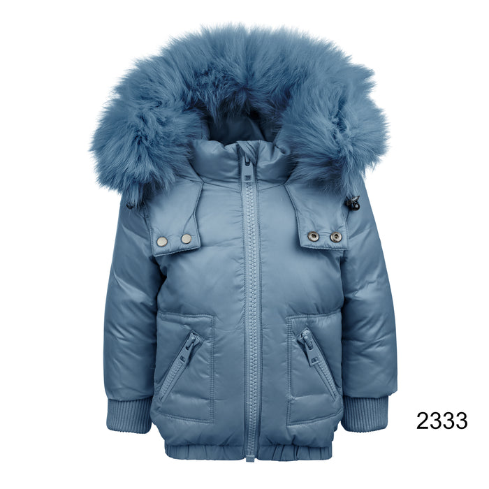 Baby Boy Jacket & Sweater | Jacket | Blue | Pramie | AW23