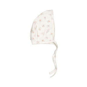 Baby Girl Footie + Hat | Pink Floral | Ladida