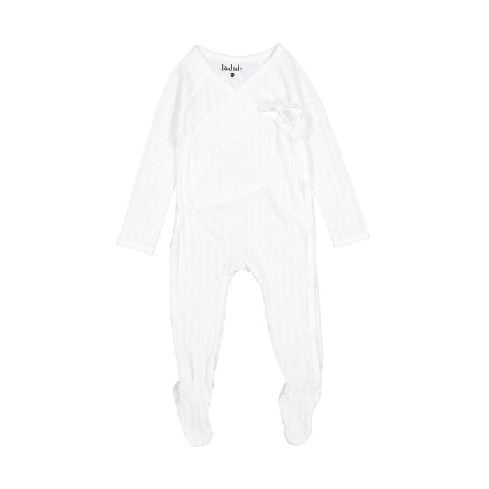 Baby Neutral Footie | Pointelle | Ladida