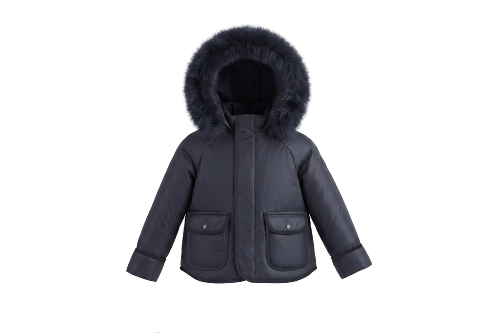 Baby Boy Jacket | Corduroy Little Boy Jacket Navy | Pramie | AW26