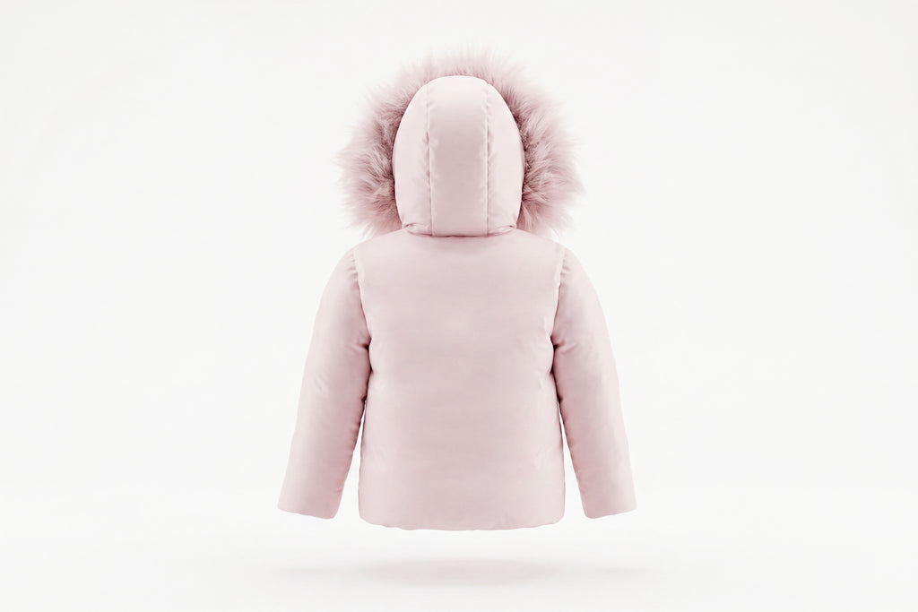 Baby Girl Jacket | Little Girls Jacket Bow Pink | Pramie | AW26