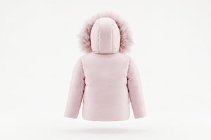 Baby Girl Jacket | Little Girls Jacket Bow Pink | Pramie | AW26