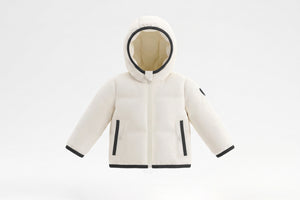 Baby Neutral Jacket | Ivory With Black Binding | Pramie | AW26
