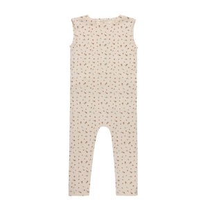 Baby Girl Romper | Floral Rib Collection | Pink | Aurora | SS26
