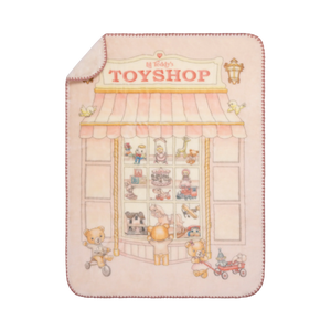 Baby Girl Blanket | Toyshop | Sugary Pink | Lil Teddy