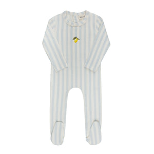 Baby Boy Footie + Hat | Fruit Collection | Lemon | Ely's & Co | SS26