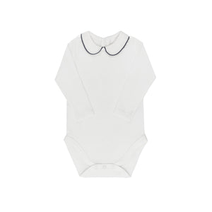Baby Boy Overall Set | Cable Pointelle Knit Collection | Blue | Looms | AW25