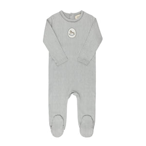 Baby Boy Layette Set | Rocking Horse | Blue | Aurora | AW25
