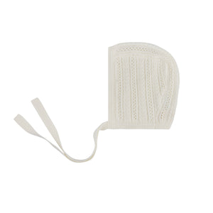 Baby Neutral Layette Set | Cable Pointelle Knit Collection | Ivory | Looms | AW25