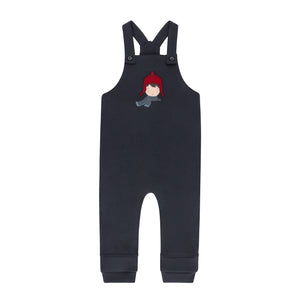 Baby Boy Overall + Turtle Neck |  Autumn Kids Collection | Navy | Ely's & Co | Aw25
