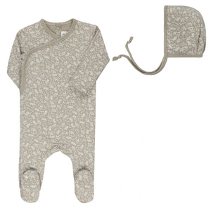 Baby Boy Footie Set | Vine Collection | Sage | Ely's & Co | Aw25
