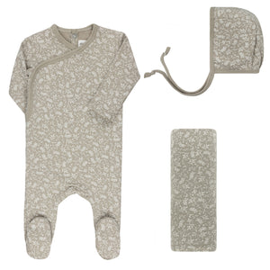 Baby Boy Layette Set | Vine Collection  | Sage| Ely's & Co | Aw25