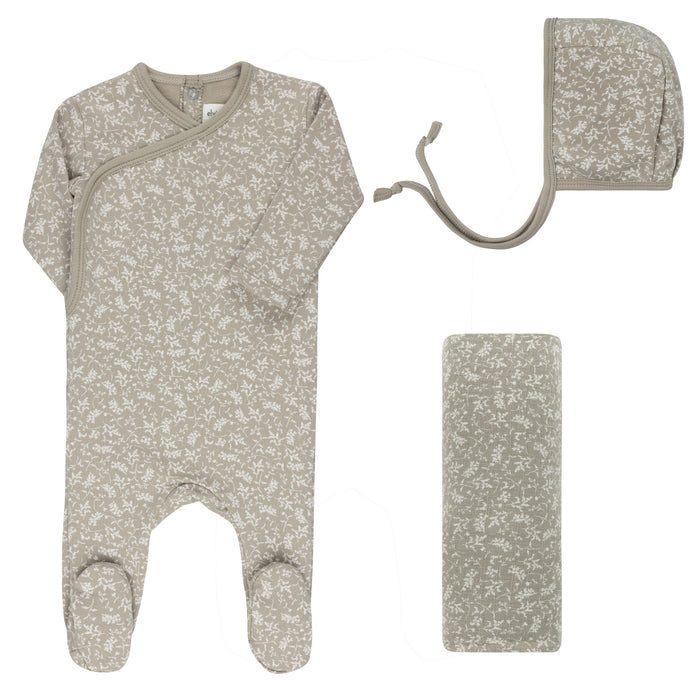 Baby Boy Layette Set | Vine Collection  | Sage| Ely's & Co | Aw25