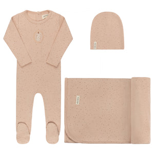 Baby Girl Layette Set | Cotton Bunny Collection | Pink | Ely's & Co | SS26