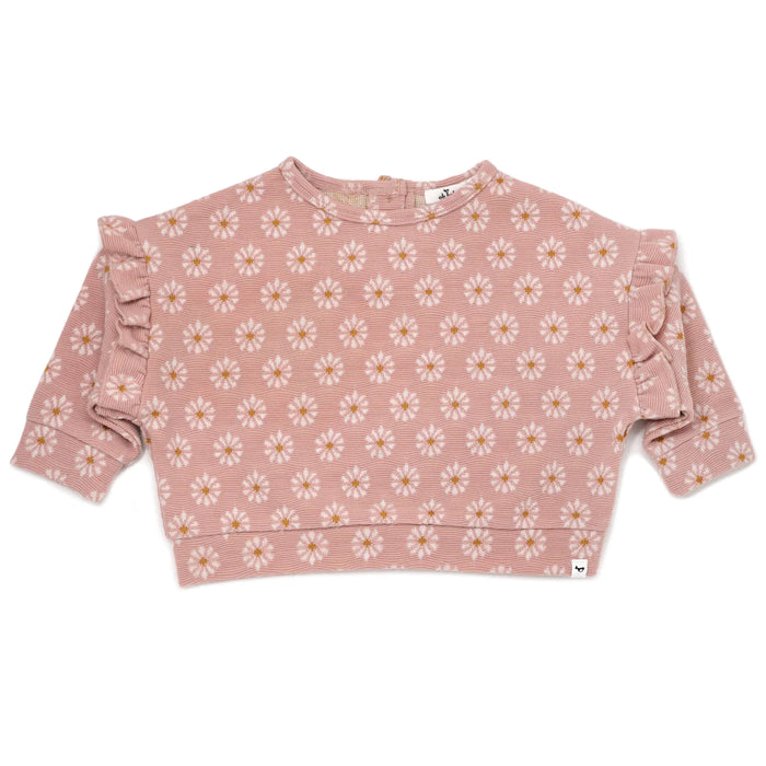 Baby Girl Outfit | Mini Daisies | Pink | Oh Baby! | AW23