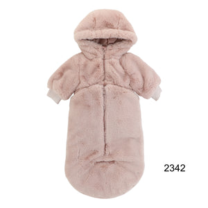 Baby Girl Jacket & Sweater | Snow Suit | Fur | Mauve | Pramie | AW23