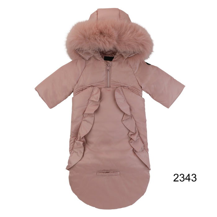 Baby Girl Jacket & Sweater | Snow Suit | New Pink | Pramie | AW23