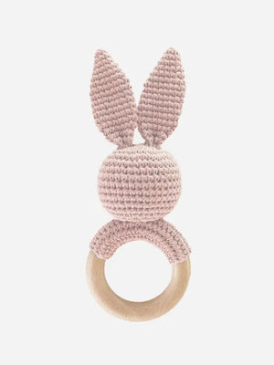 Crochet Rattle | Bunny | Pink | The Blueberry Hill (Copy)