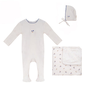 Baby Boy Layette Set | Bud Collection | White | Bubani | AW26