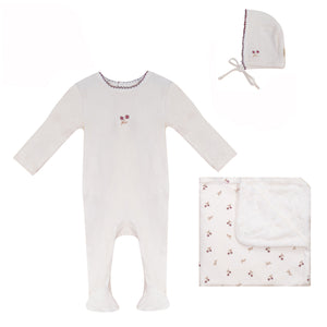 Baby Girl Layette Set | Bud Collection | White | Bubani | AW26
