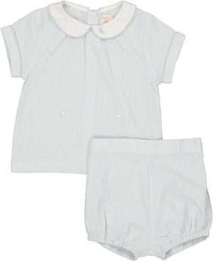 Baby Boy Two Piece Set | Mountain Meadows | Clear Blue | Lil Legs | SS26