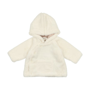Baby Boy Jacket & Sweater | Jacket | Fur | Cream | Mema | AW23