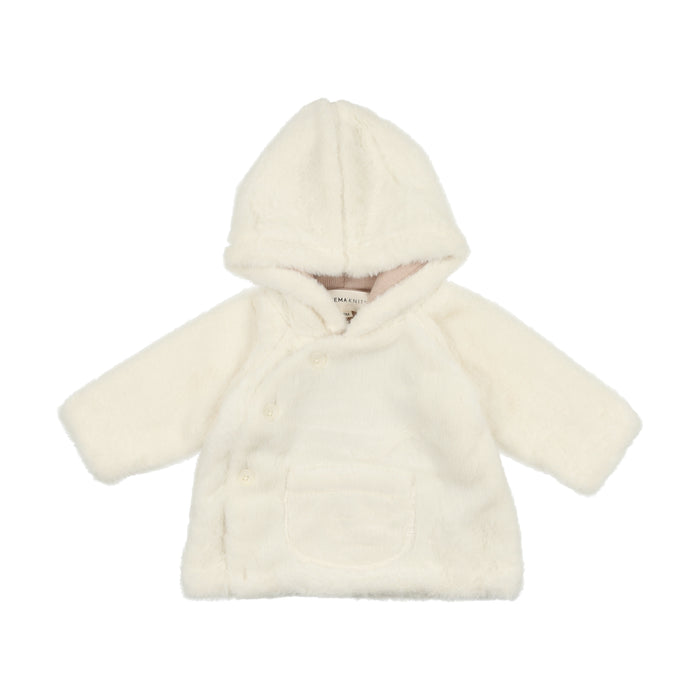 Baby Boy Jacket & Sweater | Jacket | Fur | Cream | Mema | AW23