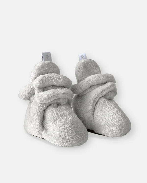 7AM | Baby Booties | Plush | Pearl