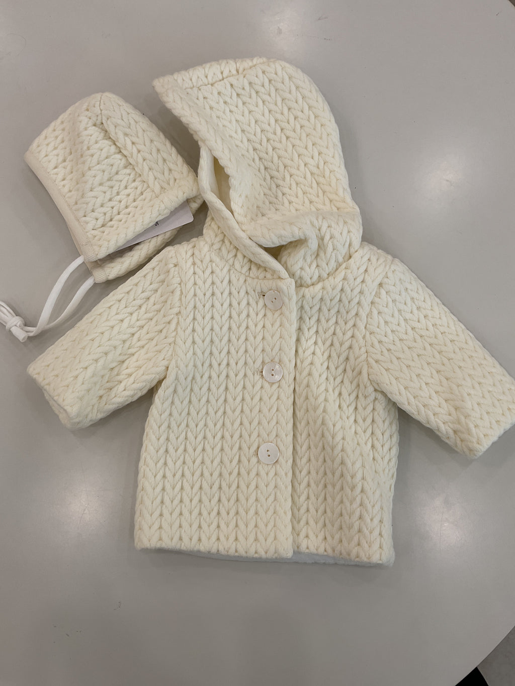 Baby Neutral Jacket | Knit Ivory | Pramie | AW26