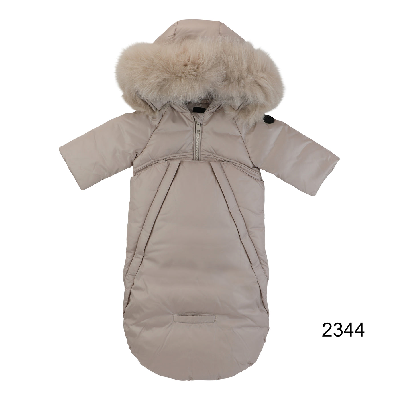 infant snow gear Baby Boy Jacket & Sweater | Snow Suit | New Light Beige/Oatmeal | Pramie