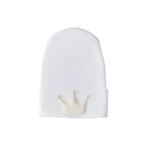 Baby Hospital Hat | Adora | Fuzzy Ivory Crown