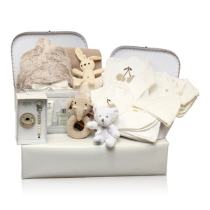 Cream & Beige Baby Gift Set