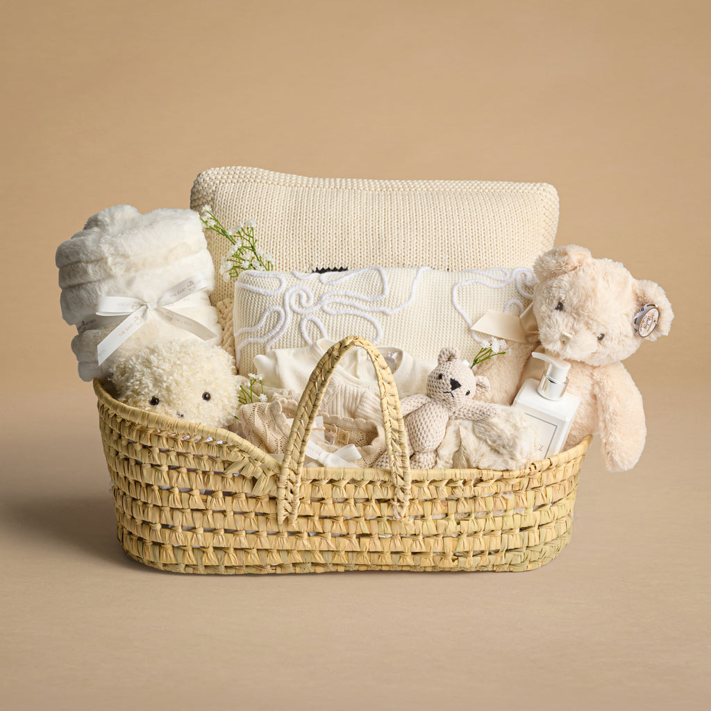 Baby Basket Gift Wrap