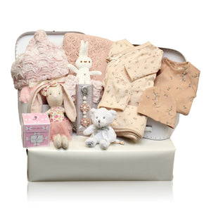 Floral Themed Baby Girl Gift Set