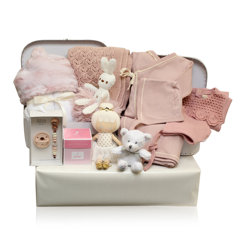 Pink Baby Girl Gift Set