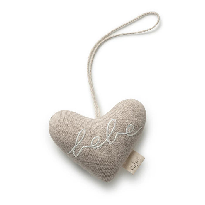 Domani Home Knitted Heart Charm | Domani Bebe