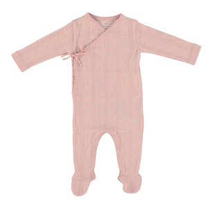 Baby Girl Layette Set | Bebe Wrap | Blush | Bebe Organic  | SS26
