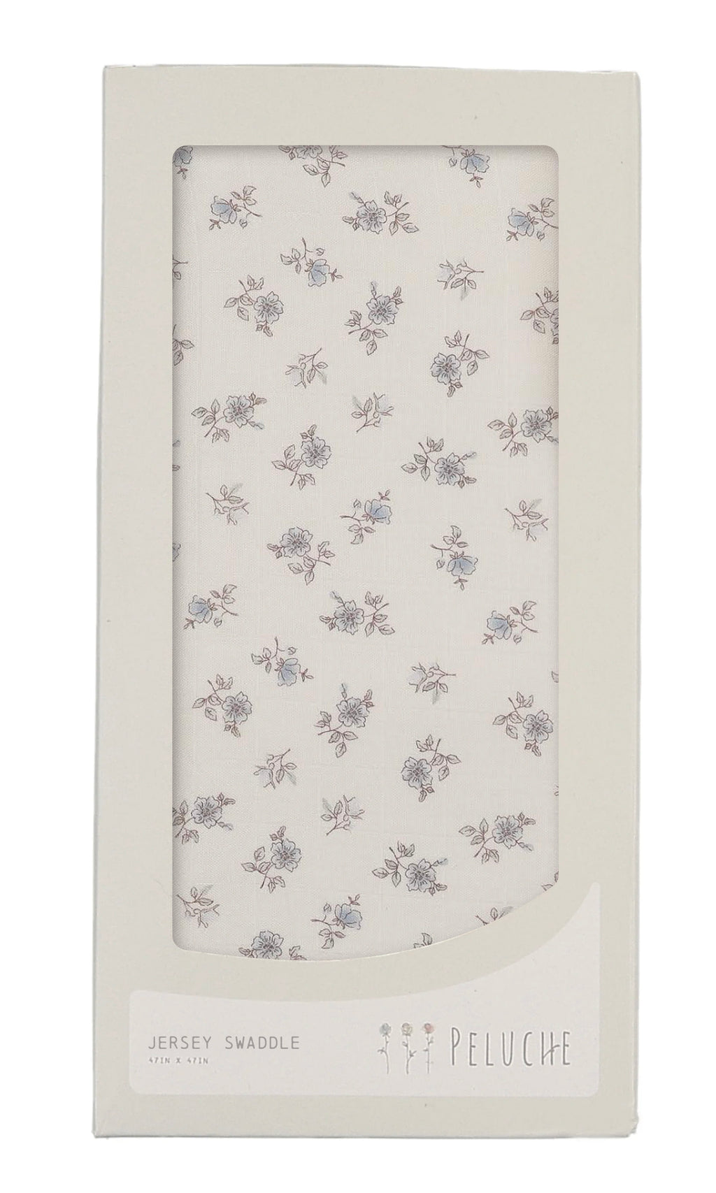Baby Girl Swaddle | Blossom | Powder | Peluche | AW26