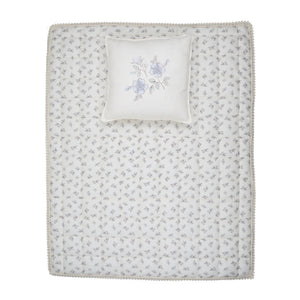 Baby Crib Set | Blanket + Pillow | Blossom | 2 Colors | Peluche |AW26