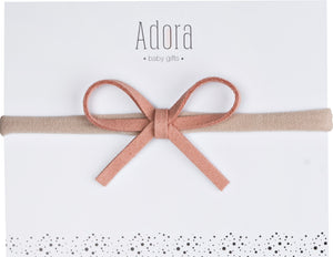 Mini Classic Headband | Adora | Blush