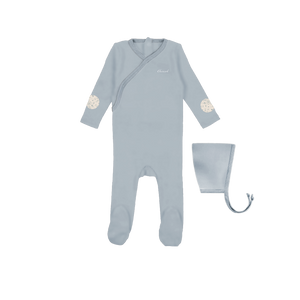 Baby Boy Footie & Pixie Bonnet | Keepsake Cherish Wrap | SS26 | Milk Denmark