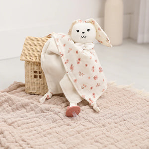 Baby Girl Snuggle Lovey Blanket | Girl Floral | Adora